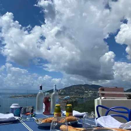 Frühstückspension Avec 2 D'hotes Pour 1 A 4 Personnes Avec Vue Mer, Terrasse, Parking Prive, Proche Port Et Aeroport, Petit Dejeuner Inclus